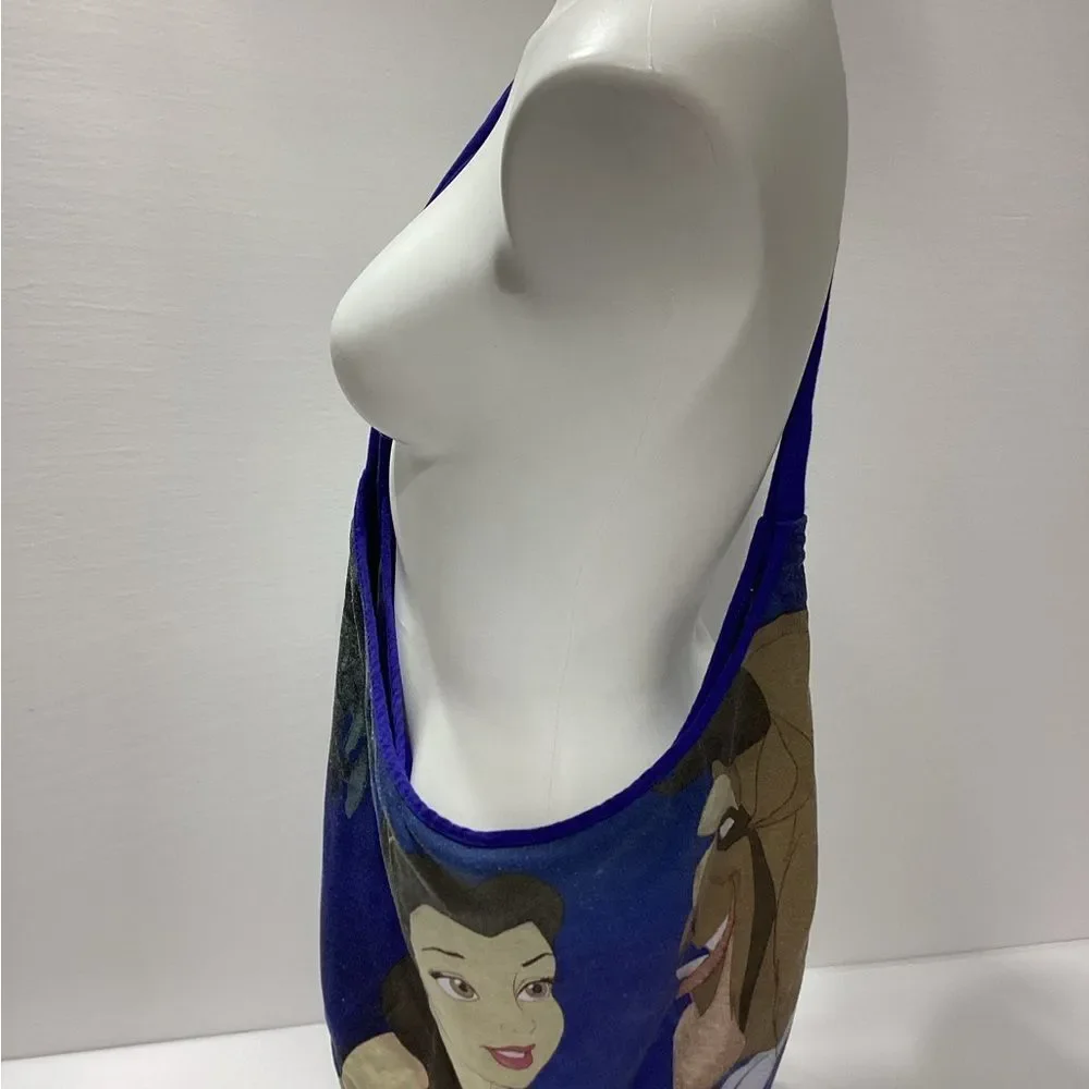 Disney Loungefly Beauty and the Beast Blue Shoulder Bag Crossbody